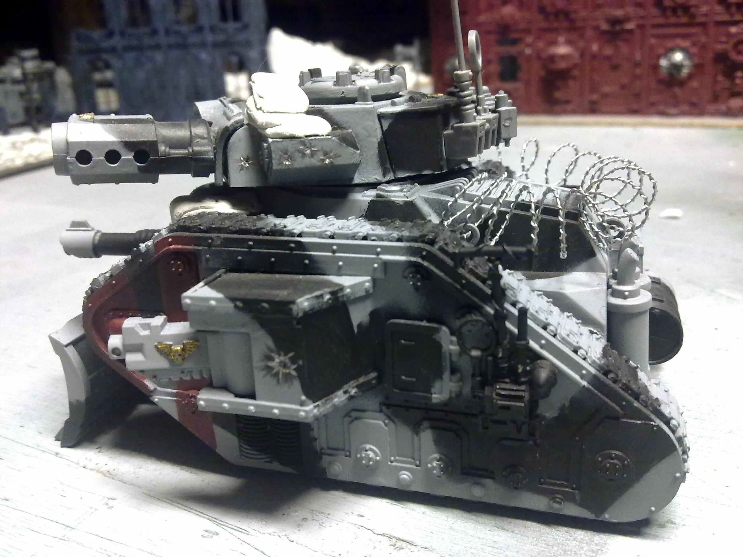 1 LEMAN RUSS EXTERMINATOR TANK ASTRA MILITARUM GUARDIA IMPERIALE WARHAMMER 40K - Foto 4